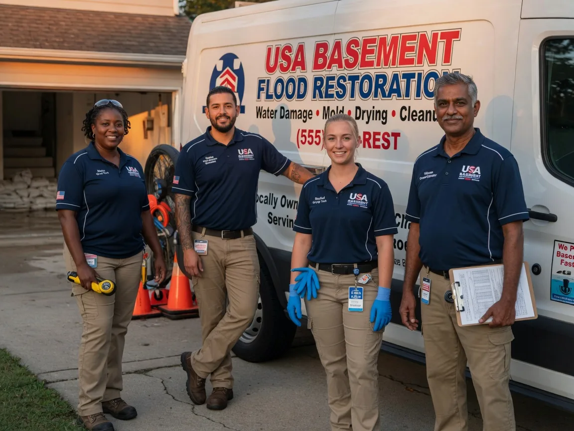 Basement Flood Cleanup company in Amory, MS